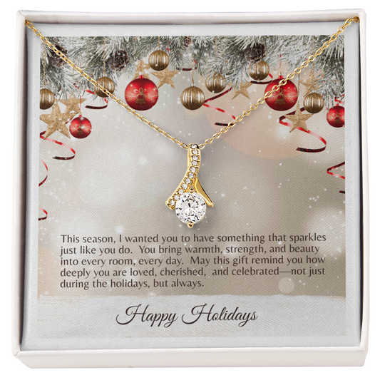 🎄 Holiday Sparkle – Sentimental Gift Card Message