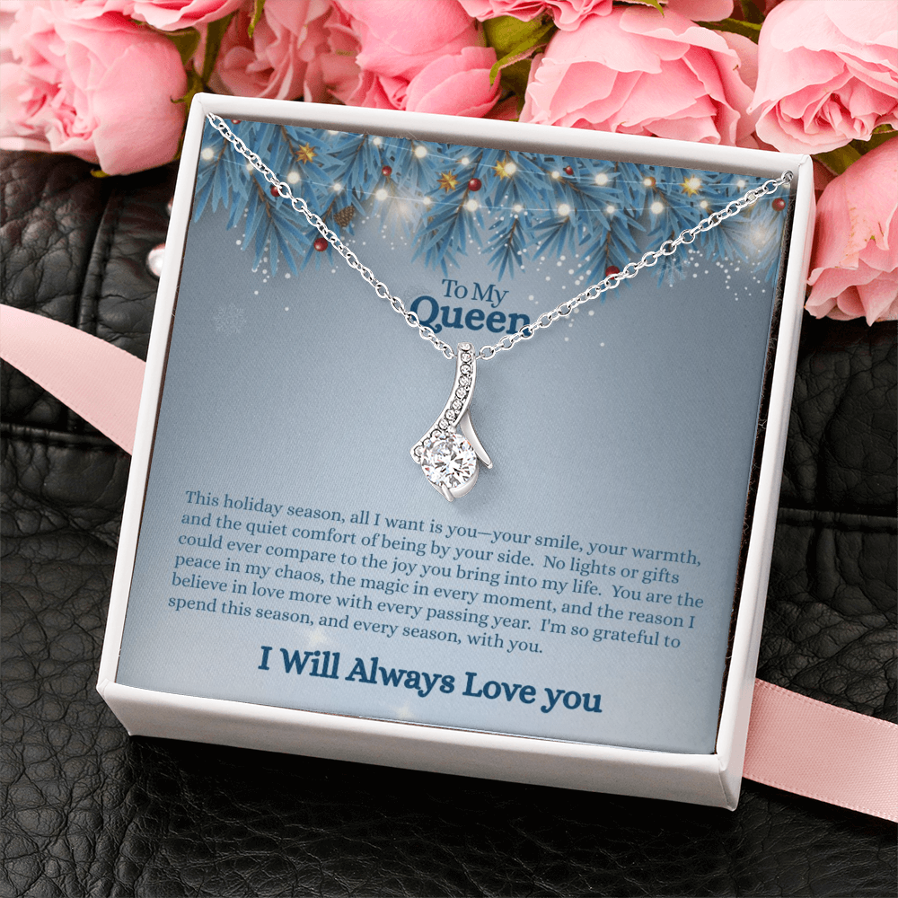 To My Queen — All I Want Is You A love that shines brighter than any gift.