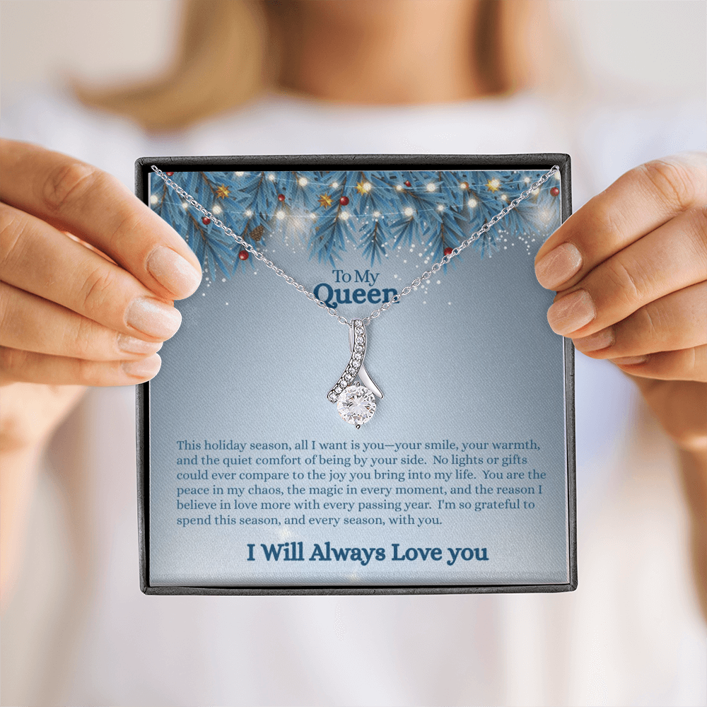 To My Queen — All I Want Is You A love that shines brighter than any gift.