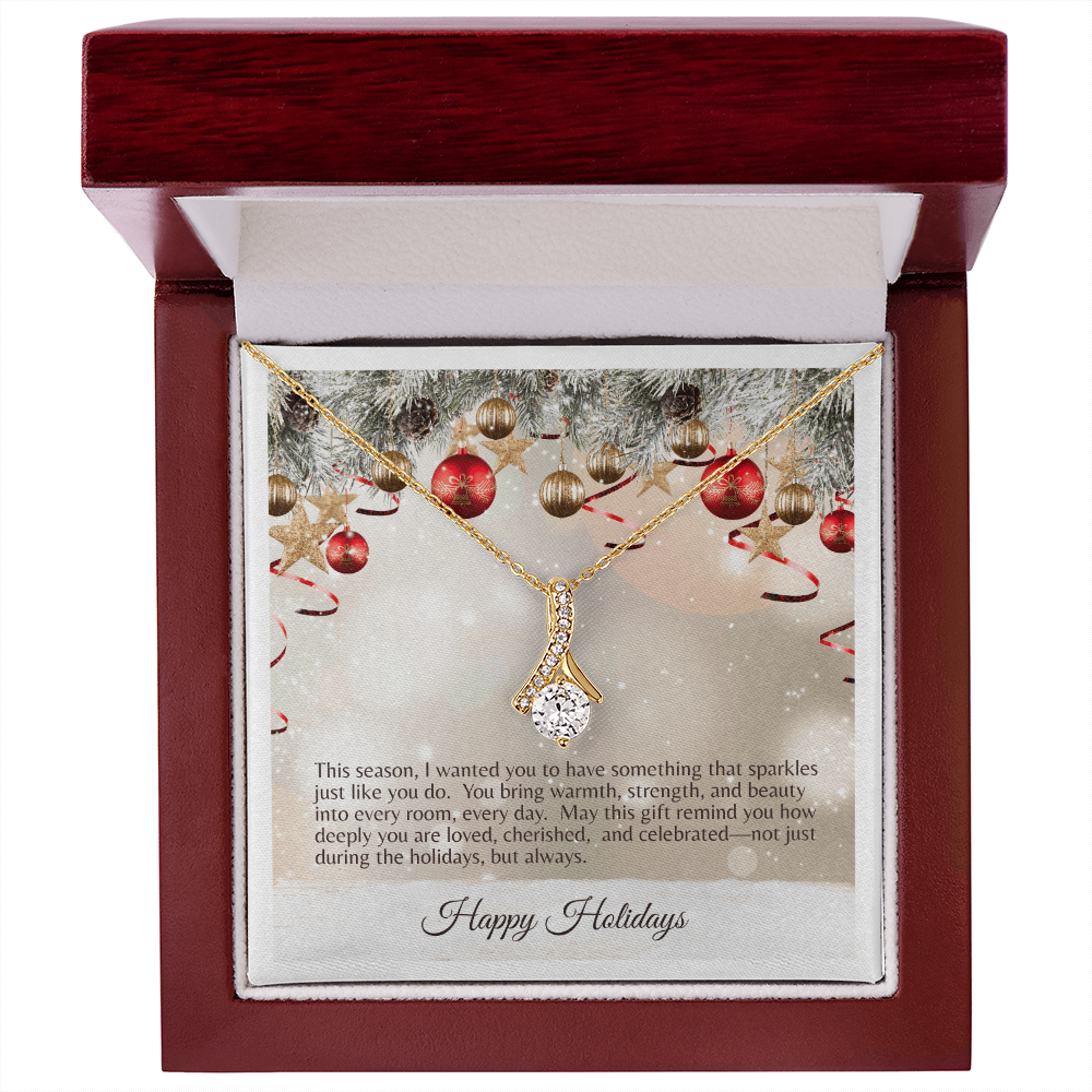 🎄 Holiday Sparkle – Sentimental Gift Card Message