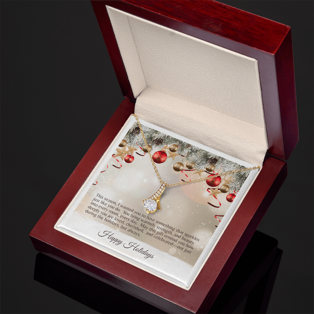 🎄 Holiday Sparkle – Sentimental Gift Card Message