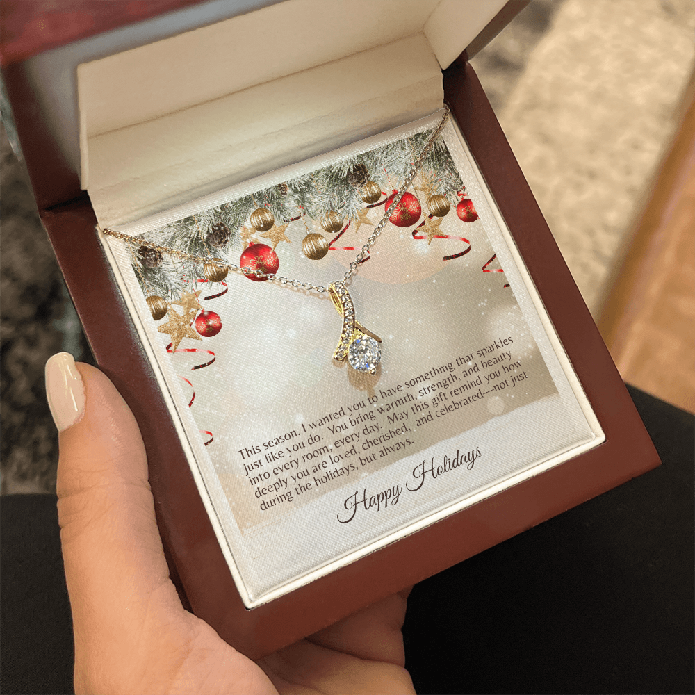 🎄 Holiday Sparkle – Sentimental Gift Card Message