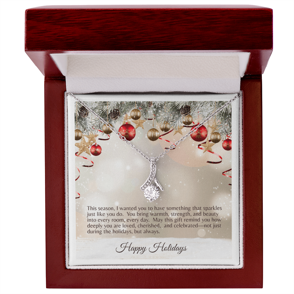 🎄 Holiday Sparkle – Sentimental Gift Card Message