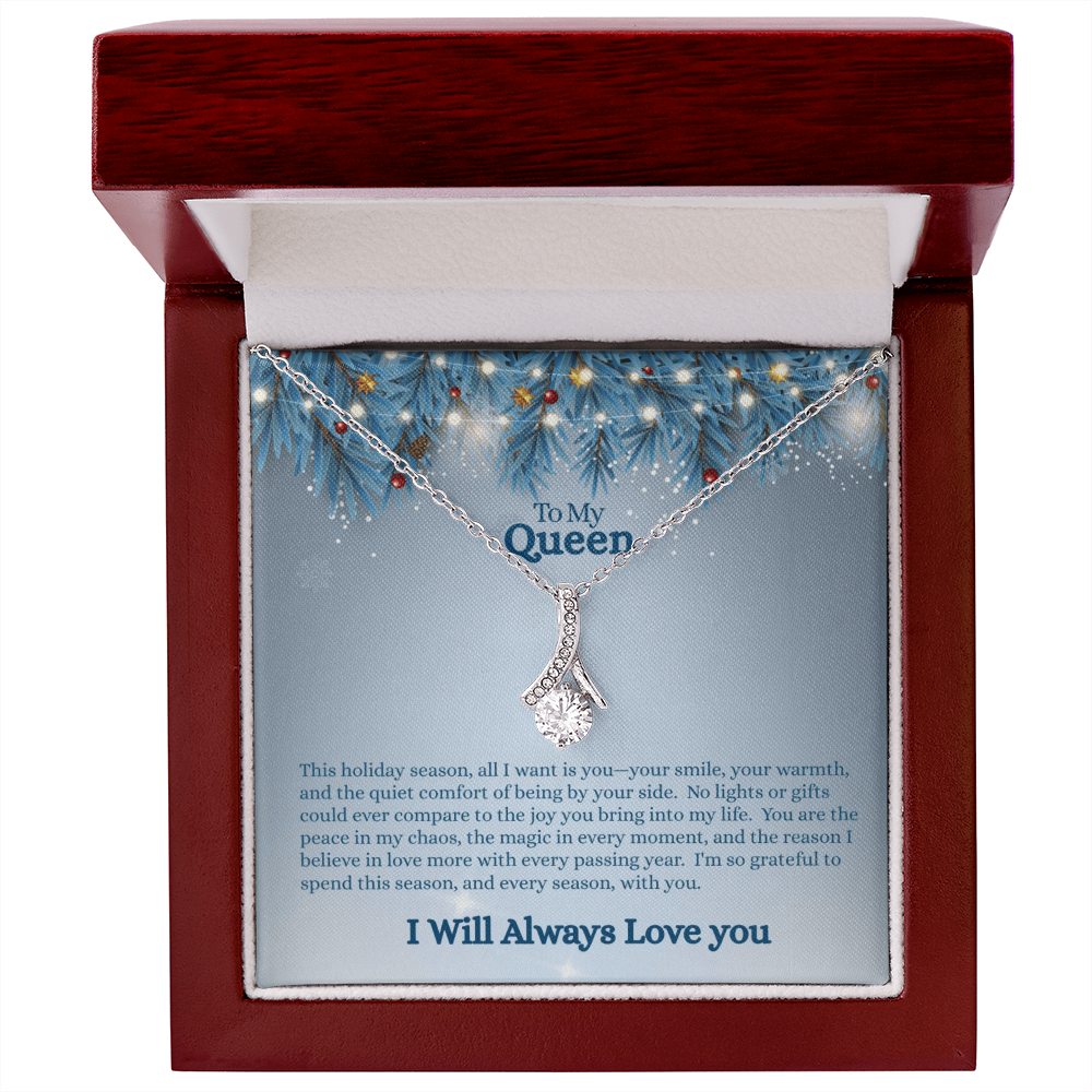 To My Queen — All I Want Is You A love that shines brighter than any gift.