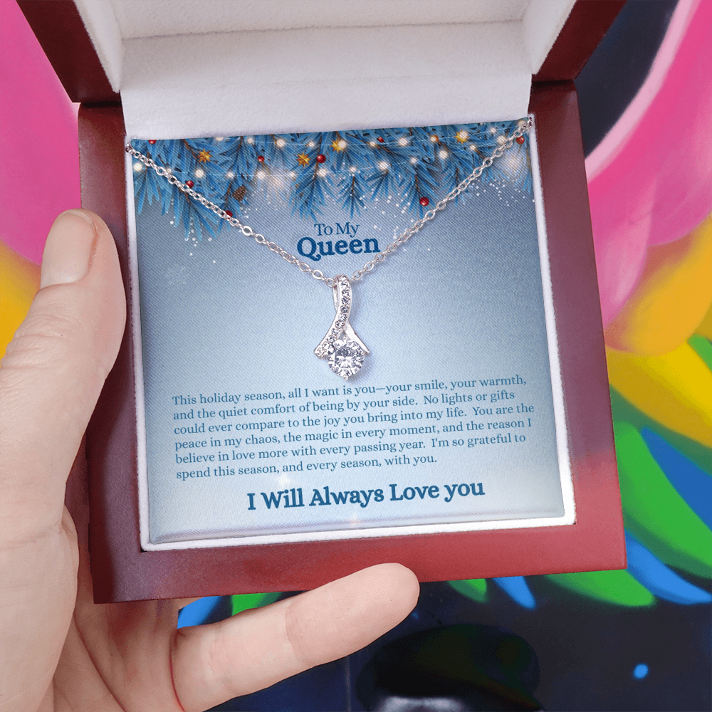 To My Queen — All I Want Is You A love that shines brighter than any gift.