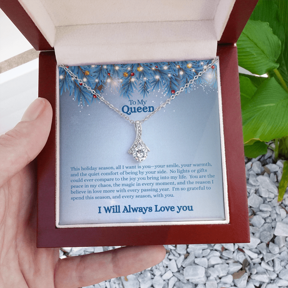 To My Queen — All I Want Is You A love that shines brighter than any gift.