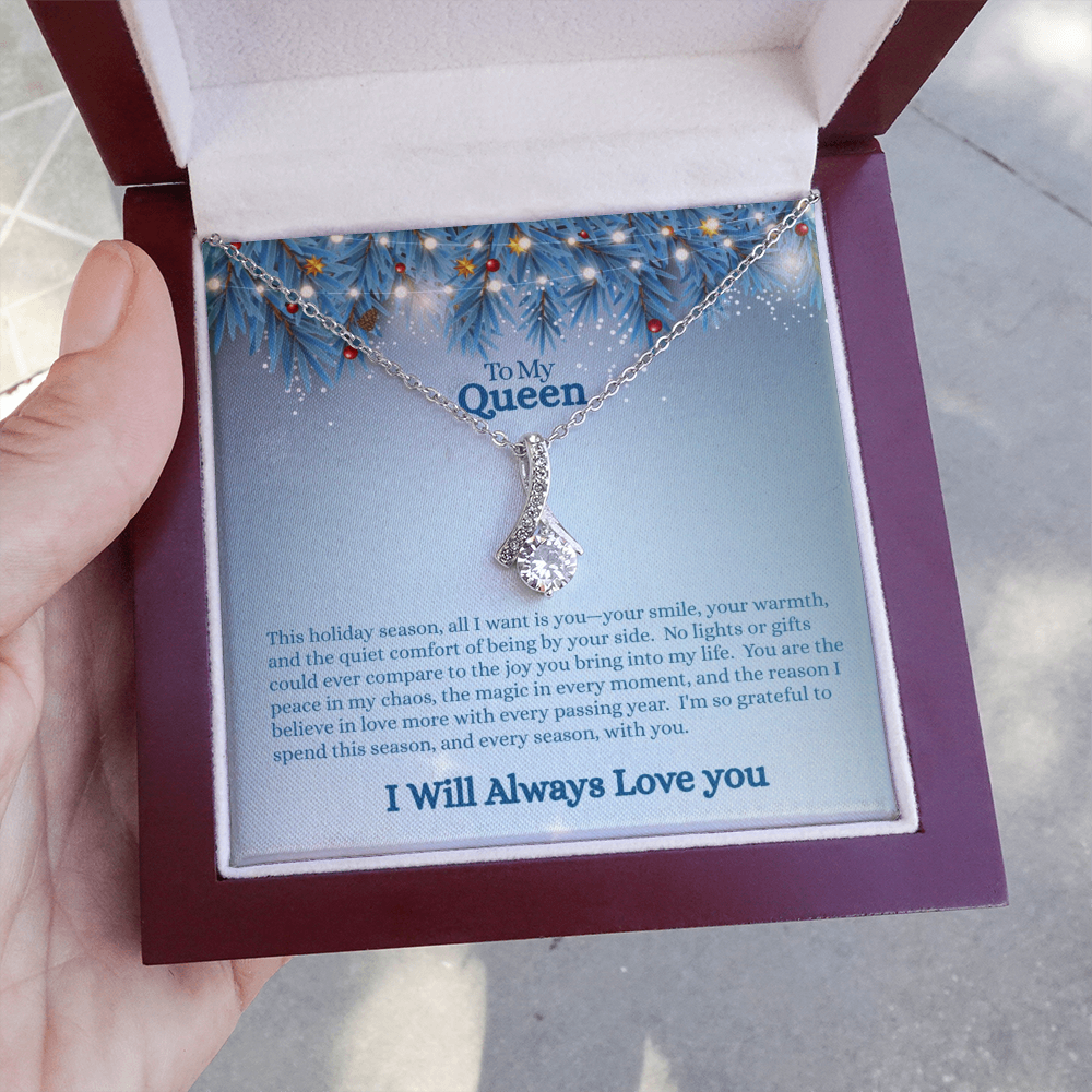 To My Queen — All I Want Is You A love that shines brighter than any gift.